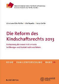 Cover Die Reform des Kindschaftsrechts 2013