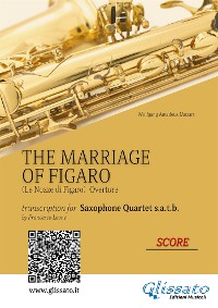 Cover Score "The Marriage of Figaro" - Sax Quartet