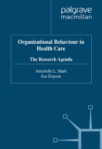 Cover Organisational Behaviour in Health Care