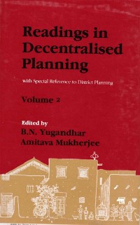 Cover Readings in Decentralised Planning: With special Reference to District Planning