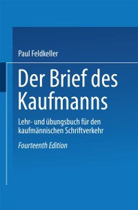 Cover Der Brief des Kaufmanns