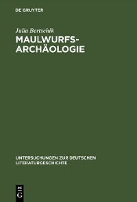 Cover Maulwurfsarchäologie