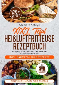 Cover XXL Tefal Heißluftfritteuse Rezeptbuch