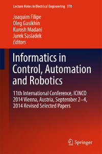 Cover Informatics in Control, Automation and Robotics