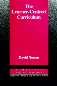Cover Learner-Centred Curriculum