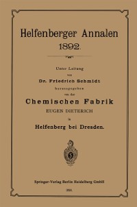 Cover Chemischen Fabrik