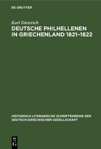 Cover Deutsche Philhellenen in Griechenland 1821–1822