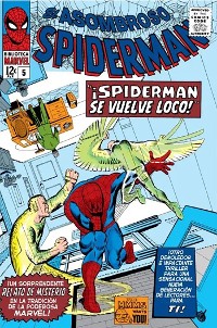 Cover Biblioteca Marvel. El Asombroso Spiderman 5