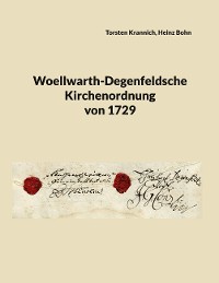 Cover Woellwarth-Degenfeldsche Kirchenordnung von 1729