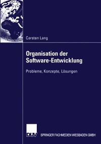 Cover Organisation der Software-Entwicklung