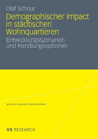 Cover Demographischer Impact in städtischen Wohnquartieren