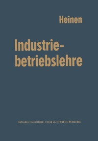 Cover Industriebetriebslehre