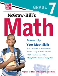 Cover McGraw-Hill's Math Grade 7