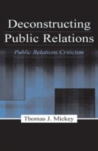 Cover Deconstructing Public Relations