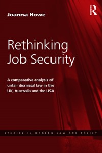 Cover Rethinking Job Security