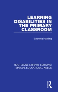 Cover Learning Disabilities in the Primary Classroom