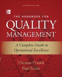 Cover Handbook of Quality Management 2E (PB)