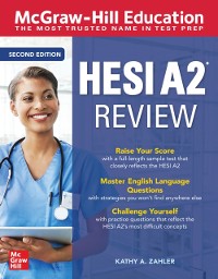 Cover McGraw-Hill Education HESI A2 Review, Second Edition