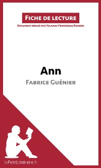 Cover Ann de Fabrice Guénier (Fiche de lecture)