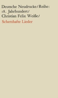 Cover Scherzhafte Lieder