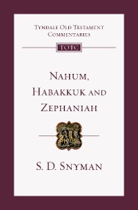 Cover Nahum, Habakkuk and Zephaniah