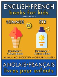 Cover 13 - Summer | Été - English French Books for Kids (Anglais Français Livres pour Enfants)