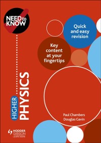 Cover Need to Know: Higher Physics