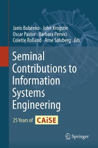 Cover Seminal Contributions to Information Systems Engineering