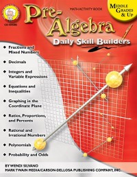 Cover Pre-Algebra, Grades 6 - 12