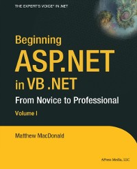 Cover Beginning ASP.NET in VB .NET