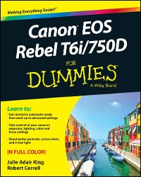 Cover Canon EOS Rebel T6i / 750D For Dummies
