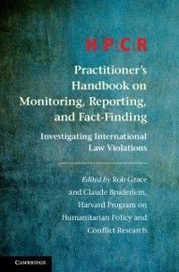 Cover HPCR Practitioner's Handbook on Monitoring, Reporting, and Fact-Finding