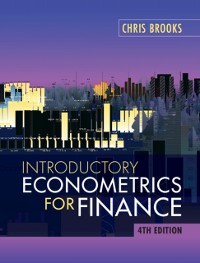 Cover Introductory Econometrics for Finance