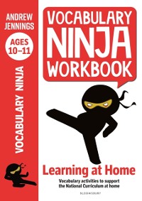 Cover Vocabulary Ninja Workbook for Ages 10-11