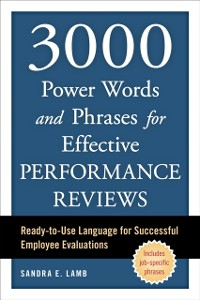 Cover 3000 Power Words and Phrases for Effective Performance Reviews