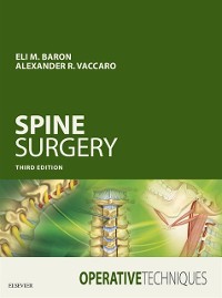 Cover Operative Techniques: Spine Surgery E-Book