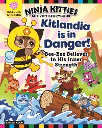 Cover Ninja Kitties Kitlandia is in Danger! Activity Storybook