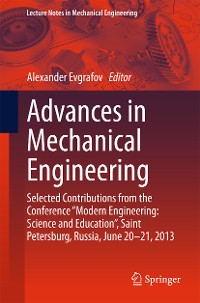 Cover Advances in Mechanical Engineering