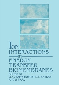 Cover Ion Interactions in Energy Transfer Biomembranes