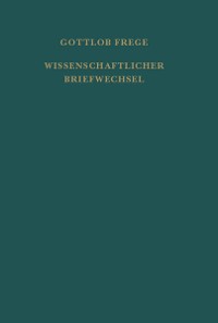 Cover Nachgelassene Schriften und Wissenschaftlicher Briefwechsel. Zweiter Band
