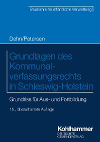 Cover Grundlagen des Kommunalverfassungsrechts in Schleswig-Holstein