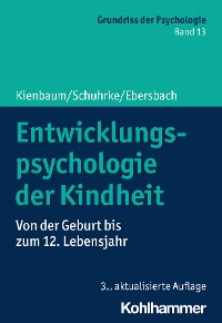 Cover Entwicklungspsychologie der Kindheit