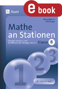 Cover Mathe an Stationen Klasse 8