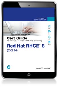 Cover Red Hat RHCE 8 (EX294) Cert Guide