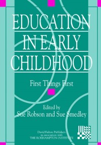 Cover Education in Early Childhood
