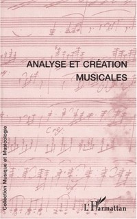 Cover ANALYSE ET CREATION MUSICALES