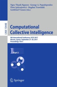 Cover Computational Collective Intelligence