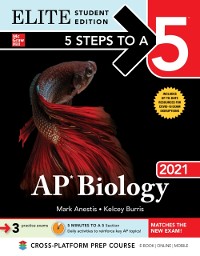 Cover 5 Steps to a 5: AP Biology 2021 Elite Student Edition