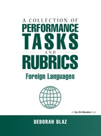 Cover Collections of Performance Tasks & Rubrics