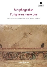 Cover Morphogenèse